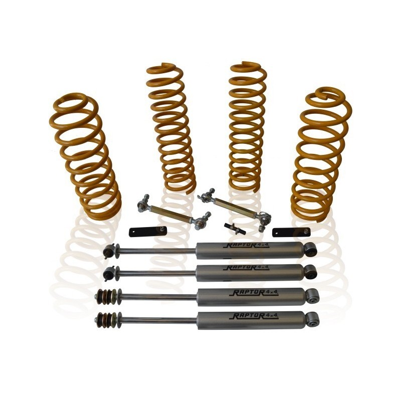 Kit Rehausse 13 cm Jeep wrangler JK Raptor 4x4 Kit Rehausse 13 cm Jeep wrangler JK Raptor 4x4