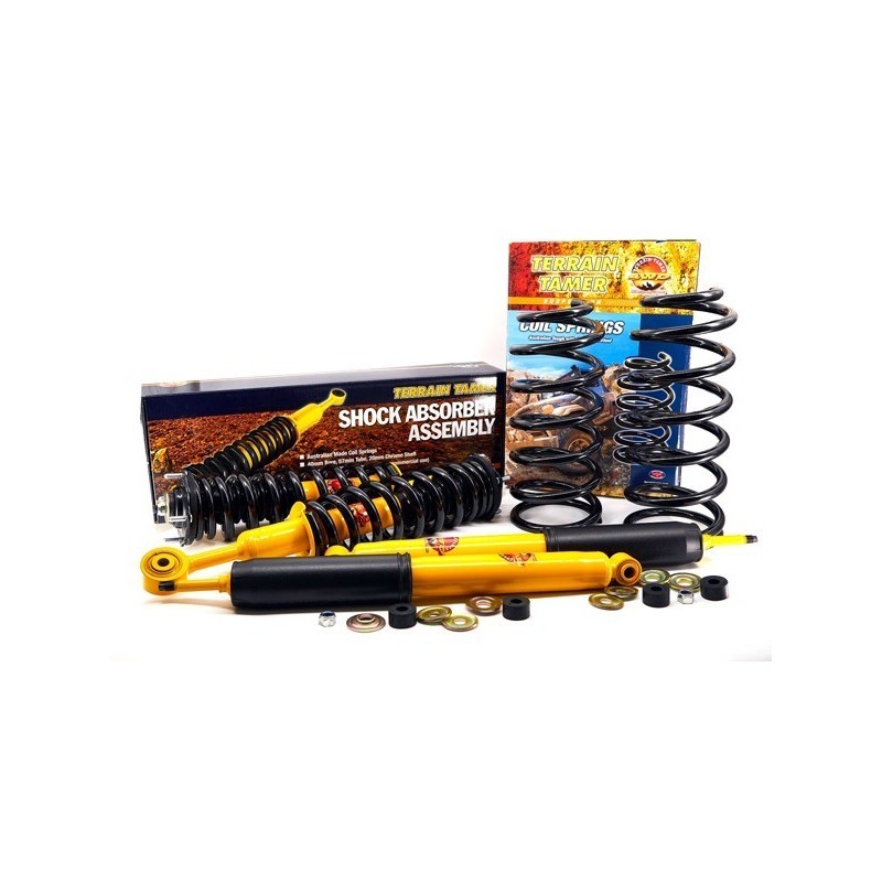 Kit rehausse + 4/5cm Toyota KDJ/KZJ 90/95 charge lourde Kit rehausse + 4/5cm Toyota KDJ/KZJ 90/95 charge lourde