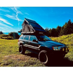 Spedizione con tenda da tetto in alluminio one+, spedizione con tenda da tetto rigido