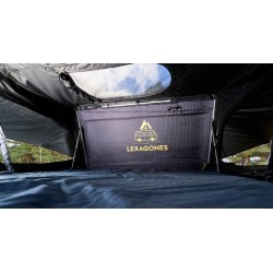 Carpa de techo familiar xl Lexagones 4 a 5 plazas, carpa de techo lexagones