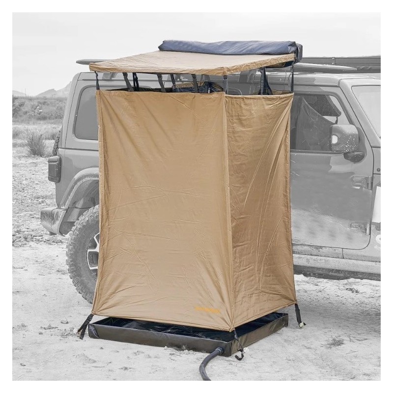 Cabina de ducha para furgoneta 4x4 y camper