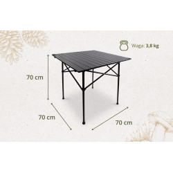 Table de camping pliable aluminium Offlander